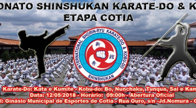 Campeonato Shinshukan de Karatê-Do e Kobudo – Cotia